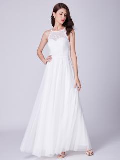 Ever Pretty úchvatné bílé šaty 7514 Velikost: 48 / 16 / 20