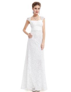 Svatební šaty bílé  Ever Pretty 8703 Velikost: 44 / 14 / 16