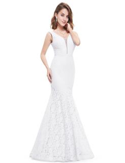 Svatební šaty Ever Pretty bílé krajkové 8838 Velikost: 36 / 04 / 08