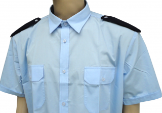 Hasičská košile s kr. rukávem, sv.modrá