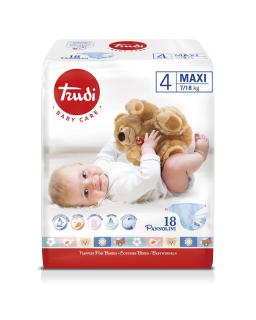 Trudi Baby Dry Fit velikost Maxi 7-18kg 18ks