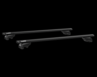 Příčníky Hakr Volvo XC40 s integrovanými podélníky, wing profile black (HV0344 + HV5002)