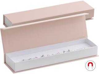 Dárková krabička na náramek luxusní růžová