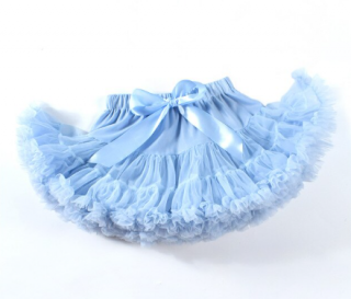 Dětská sukně TUTU PETTI Extra objem 2-4 roky modrá pomněnková