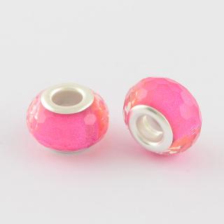 Korálek Brus perleť růžový neon - TOPBEADS