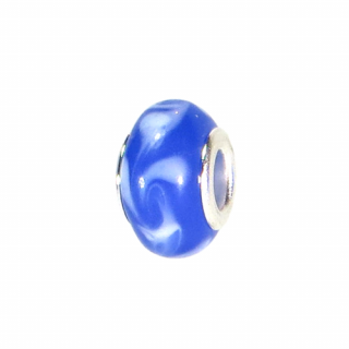 Korálek ROBI modrobílý TOPBEADS