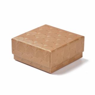 Krabička hnědá medová 7,5x7,5x3,6