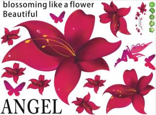 Nachové květy Angel (arch 45x60) (DOPRODEJ AKCE SLEVA)