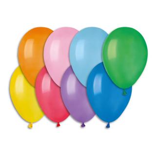 Nafukovací balónky 100 ks party mix barev (velké balení 100 ks balonků)