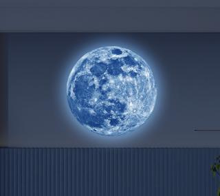 Samolepky na zdi dětské svítící Planeta zářící ve tmě