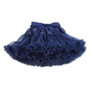 Sukně TUTU PETTI Extra objem pro 4-7 let - modrá navy blue