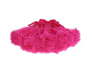 Sukně TUTU PETTI Extra objem pro 6-12 let - neon pink růžová