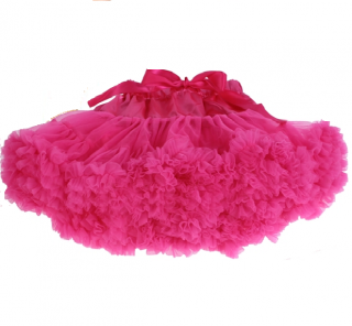 Sukně TUTU PETTI objem extra růžová neon pink 12-18 let dívky+dospělé