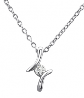 Stříbrný dámský náhrdelník - KARE