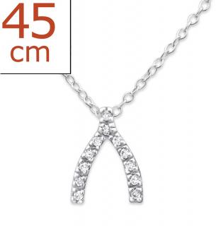 Stříbrný dámský náhrdelník - KATI
