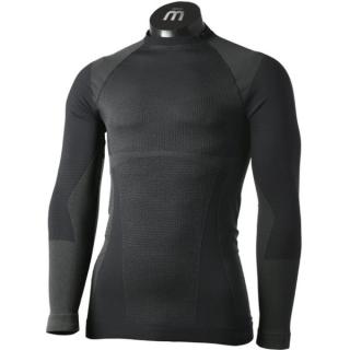 Funkční triko MICO Maglia Lupetto M/L Man Warm Control - Nero Velikost oblečení: L/XL