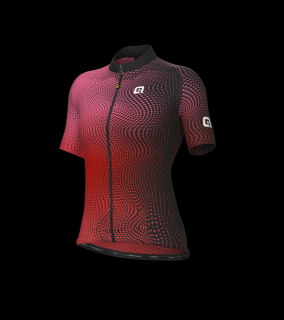 Letní cyklistický dres ALÉ dámský CIRCUS PRAGMA Pink Velikost oblečení: XL