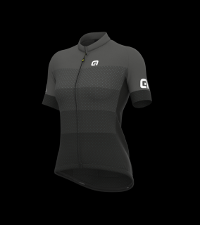 Letní cyklistický dres ALÉ SOLID LEVEL LADY Grey Velikost oblečení: XL