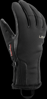 Lyžařské rukavice LEKI Vallarta 3D Women - Black Velikosti rukavic a holí LEKI: 7.5