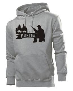 Mikina s potiskem Hunter