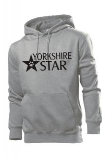 Mikina s potiskem Yorkshire star