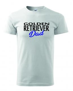 Pánské Tričko s potiskem Golden retriever Dad