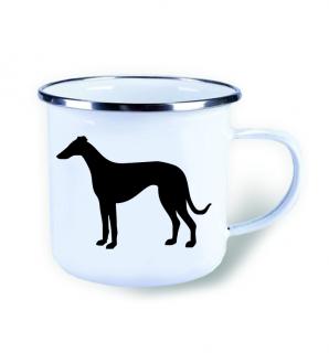 Plecháček s potiskem Galgo Greyhound