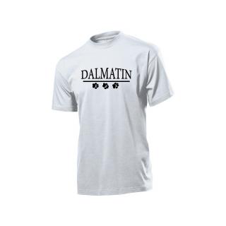 Tričko s potiskem Dalmatin stopa