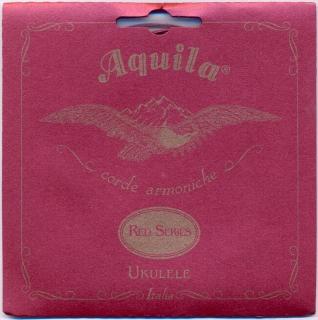 4. Struna na 8. stunní ukulele Aquila 76U - Low g (Aquila Red jednotlivá 4. červená struna na osmí strunné ukulele - wound)
