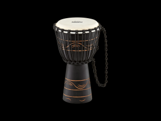 Africké djembe NINO-ADJ4-S Černé (Dřevené djembe 40cm )