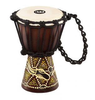 Africké dřevené djembe MEINL Percussion HDJ6-XXS (11cm x 18cm dřevené djembe - Dark serpent)