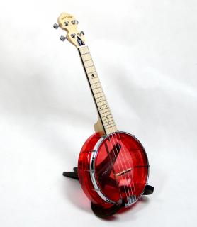 Banjolele Gold Tone Little Gem LG-R Rubín (Koncertní banjolele Ruby - červená blána )