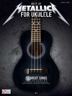Best of Metallica for Ukulele (18 pisníček, akordy, tabulatura a texty)
