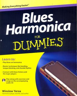 Blues Harmonica for Dummies (Naučte se na harmiku - AJ + CD)