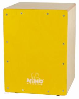 Cajon MEINL NINO950Y Žlutý (Bříza 33 x 24 x 24,7 cm)