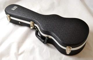 Delux kufr na tenor ukulele RISA HCASE-T (Černý pevní kufr na tenor ukulele - zamykatelný)