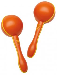 Dětské maracas oranžové - VOGGY 0823-6 (17cm od 2 let)