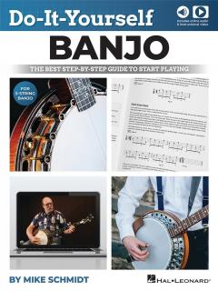 Do-it-yourself Banjo + Audio (Zábavná škola hry pro samouky-začátečníky.)