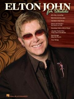 Elton John for Ukulele (20  pisníček, noty, akordy a texty - AJ)