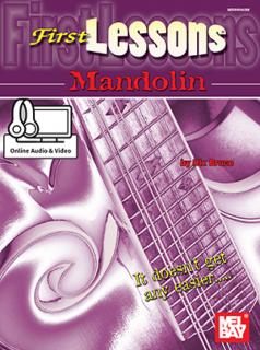 First Lessons Mandolin book (Noty a taby na mandolin + online video)