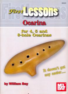 First lessons Ocarina (Učebnice na  4, 5 a 8 děr Okrariny)