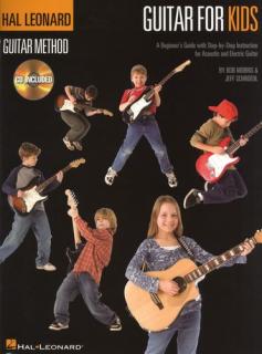 Guitar for Kids - Hal Leonard Guitar method (Začátek pro dětí -AJ + Audio)