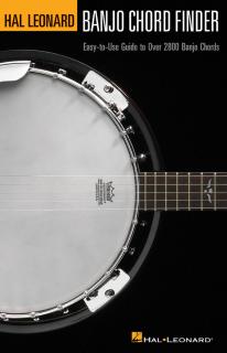 Hal Leonard A5 Banjo Chord Finder (Více než 2800 akordů na banjo)