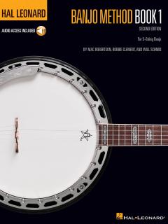 Hal Leonard Banjo Method Book 1 (For 5. strunné banjo - Audio access)