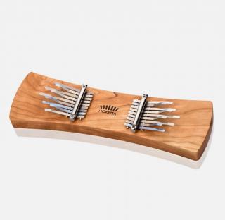 Hokema twin kalimba (Třešňová kalimba - dvakrát 9 tón)