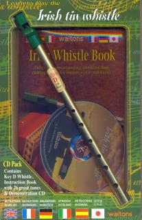 Irish Tin whistle (Knihy + CD + píštálka AJ)
