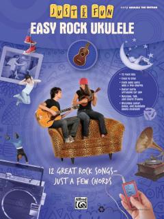 Just for Frun: Easy Rock Ukulele (Tab, melodická linka, texty a akord)