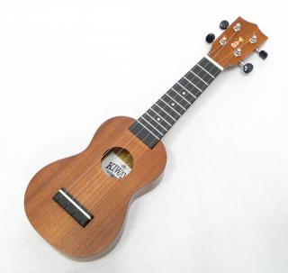 Kiwaya Mahagon sopráninové ukulele U Trip-01 (Student serie mahagonové ukulele s pouzdrem)