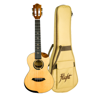 Koncertní elektro-akustické ukulele FLIGHT VICTORIA CEQ  (Velice pěkné ukulele s "Comfort Edge")