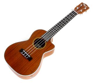 Koncertní elektroakustické ukulele OHANA CK-20CE (Mahagonové koncertní ukulele s EQ)